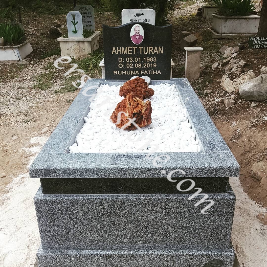 Granit mezar taşı Isparta – Ersan Stone referans 14