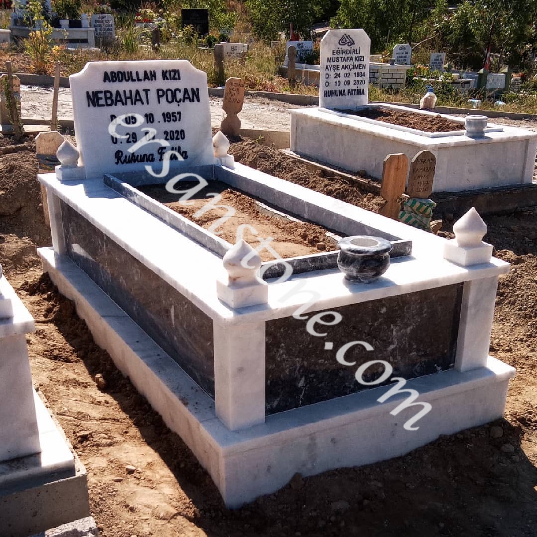 Granit mezar taşı Isparta – Ersan Stone referans 28